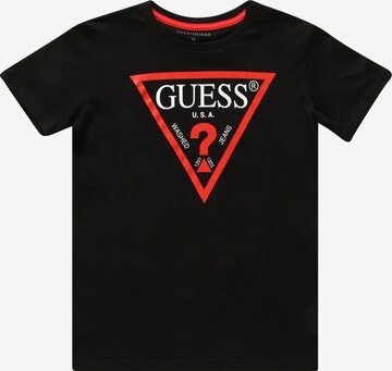 GUESS Shirt in Zwart: voorkant