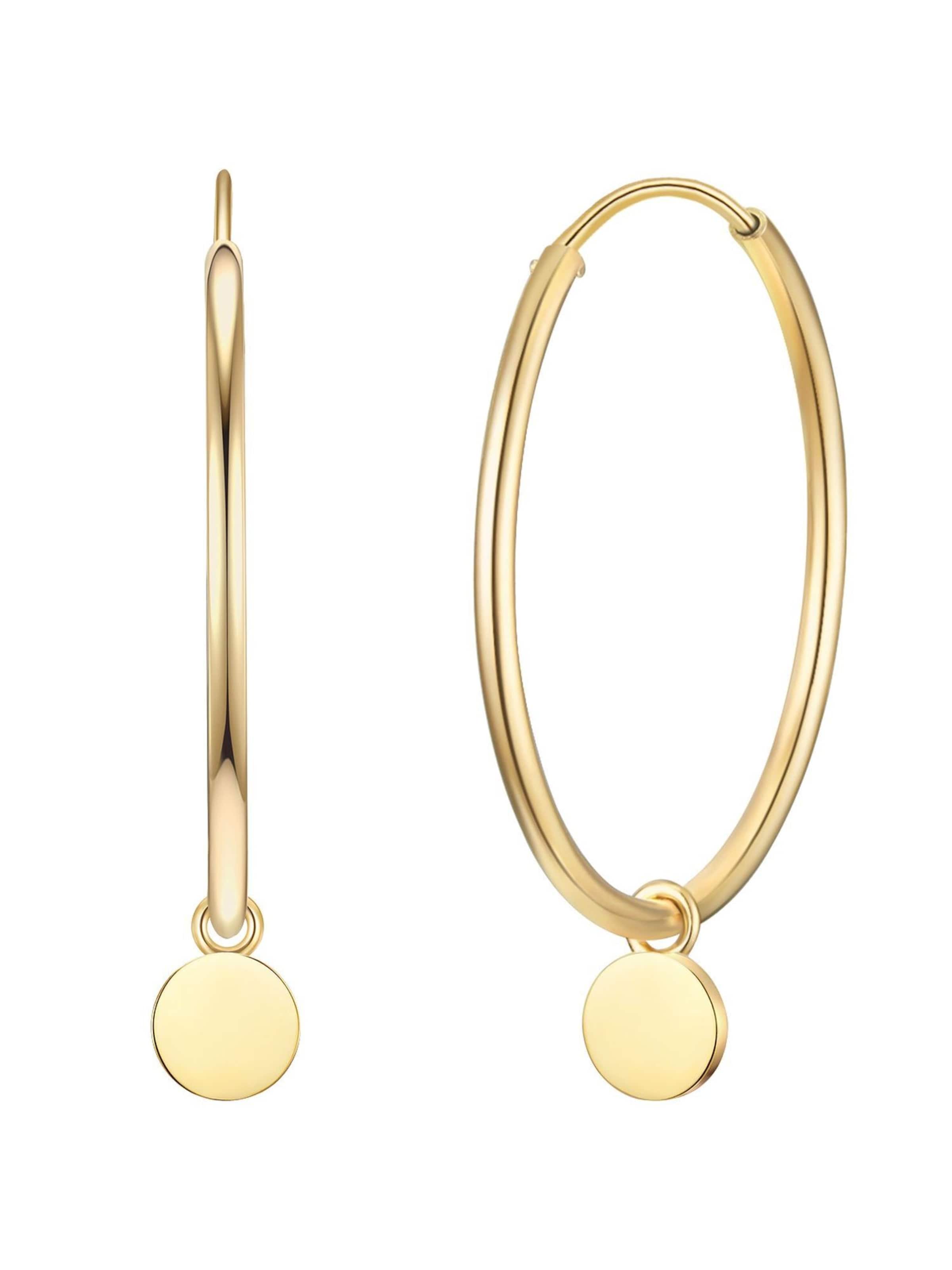 Glanzstücke München Σκουλαρίκια σε χρυσό: μπροστά