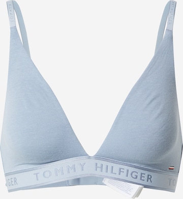 Tommy Hilfiger Underwear Trikotni nedrčki Nedrček | modra barva: sprednja stran