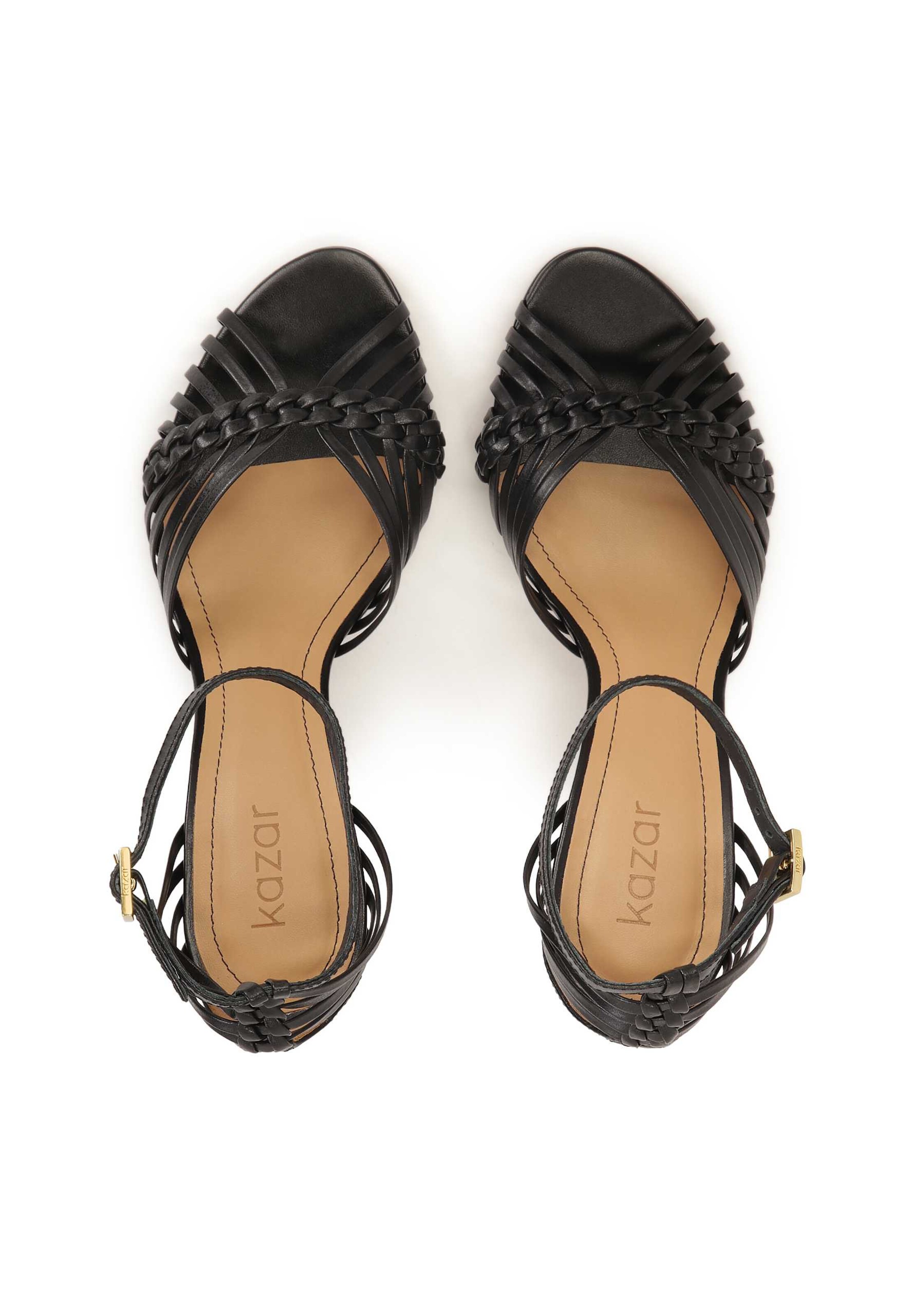 Kazar Босоножки с ремешком в Черный