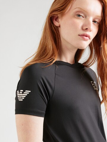 EA7 Emporio Armani Функциональная футболка в Черный