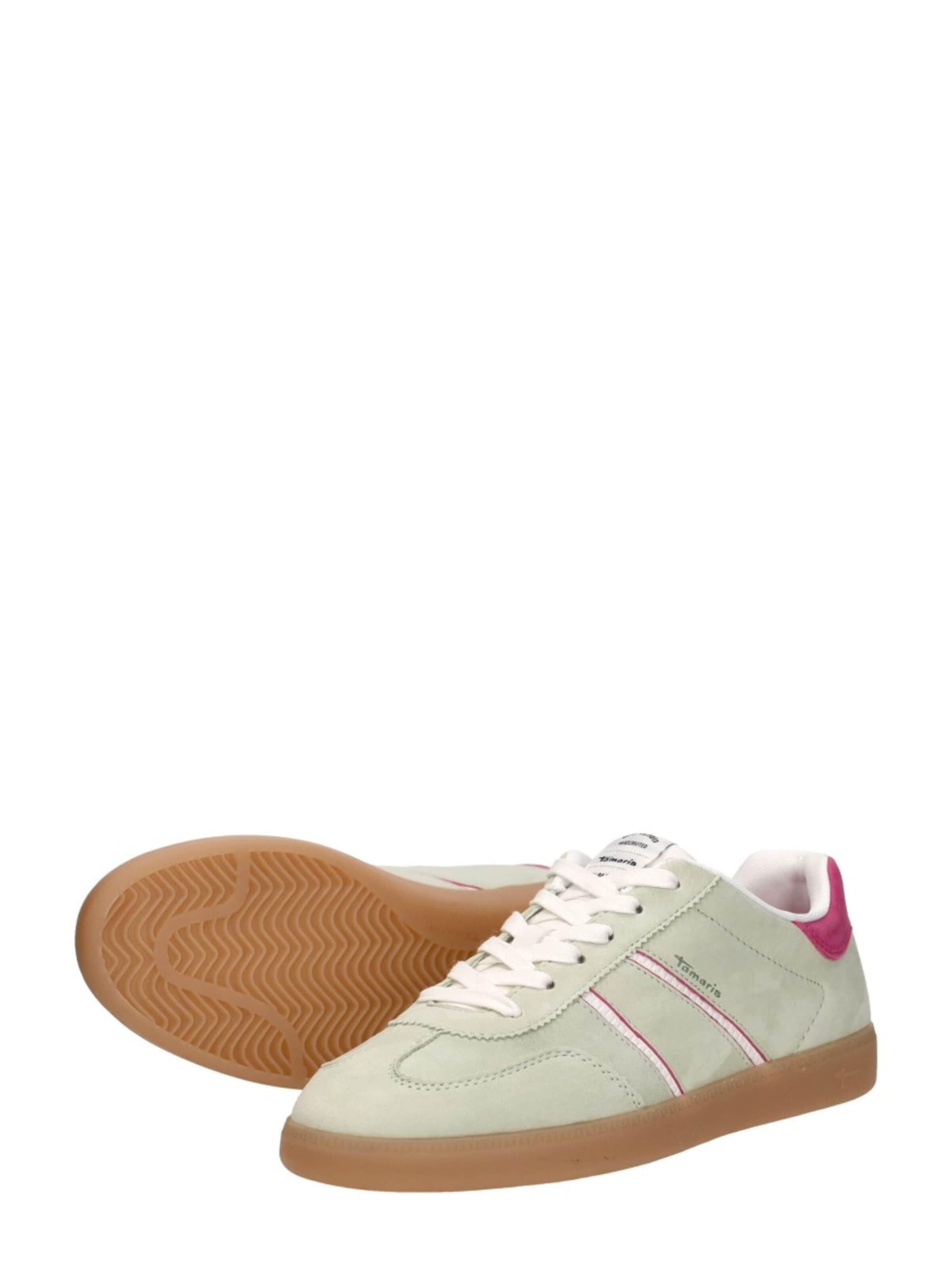 Sneaker bassa di Tamaris in verde