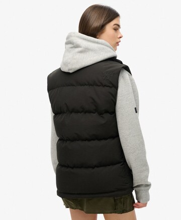 Superdry Bodywarmer 'Everest' in Zwart