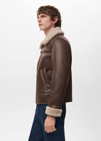 MANGO MAN Between-Season Jacket 'Tronso' in Brown