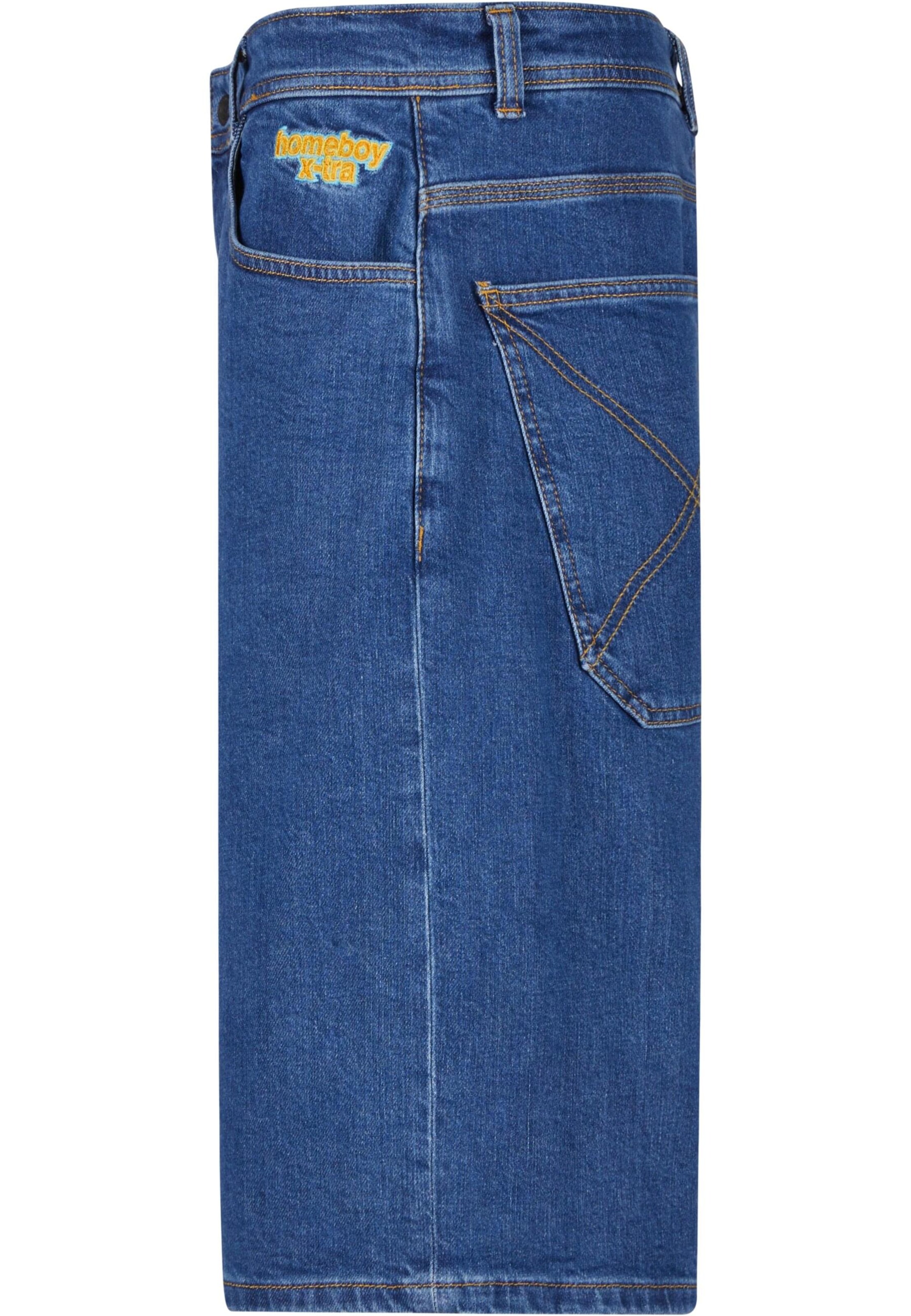 mėlyna HOMEBOY Laisvas Džinsai 'Monster'