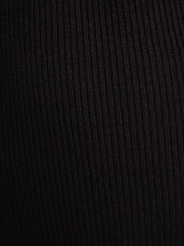 Bershka Gebreide jurk in Zwart