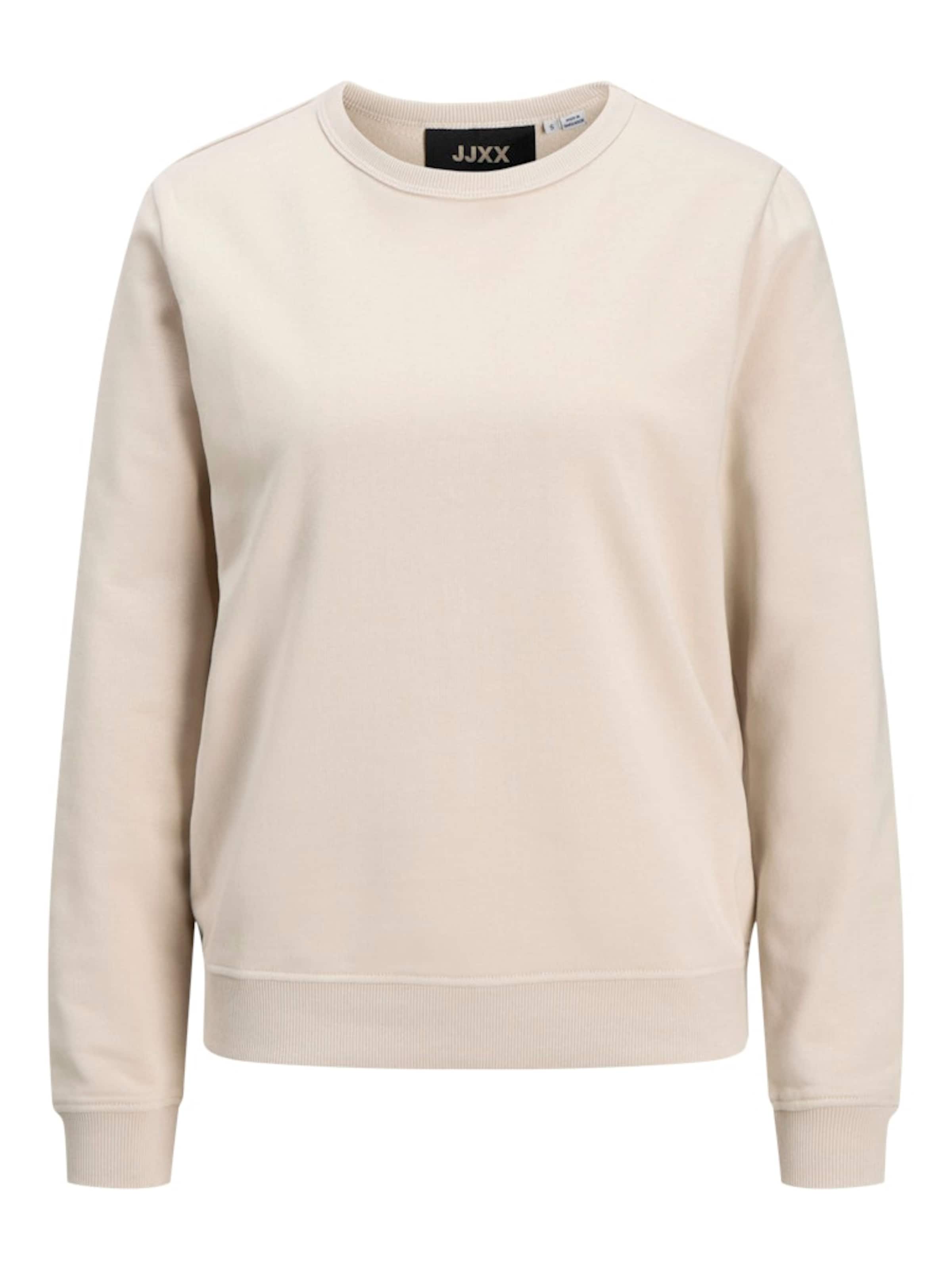 JJXX Sweatshirt &#x27;JXMadi&#x27; in Beige: voorkant