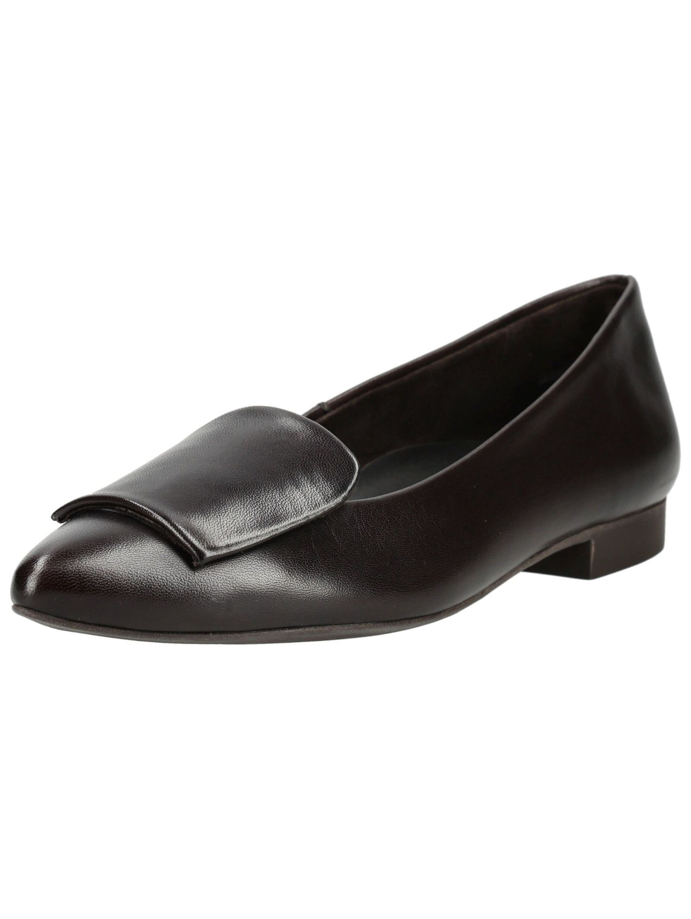 Ballerina di Paul Green in marrone: frontale