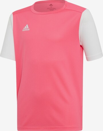 ADIDAS PERFORMANCE Performance Shirt 'Estro 19' in Pink: front