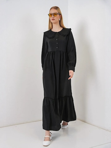 Bigdart Midi Kleid in Schwarz
