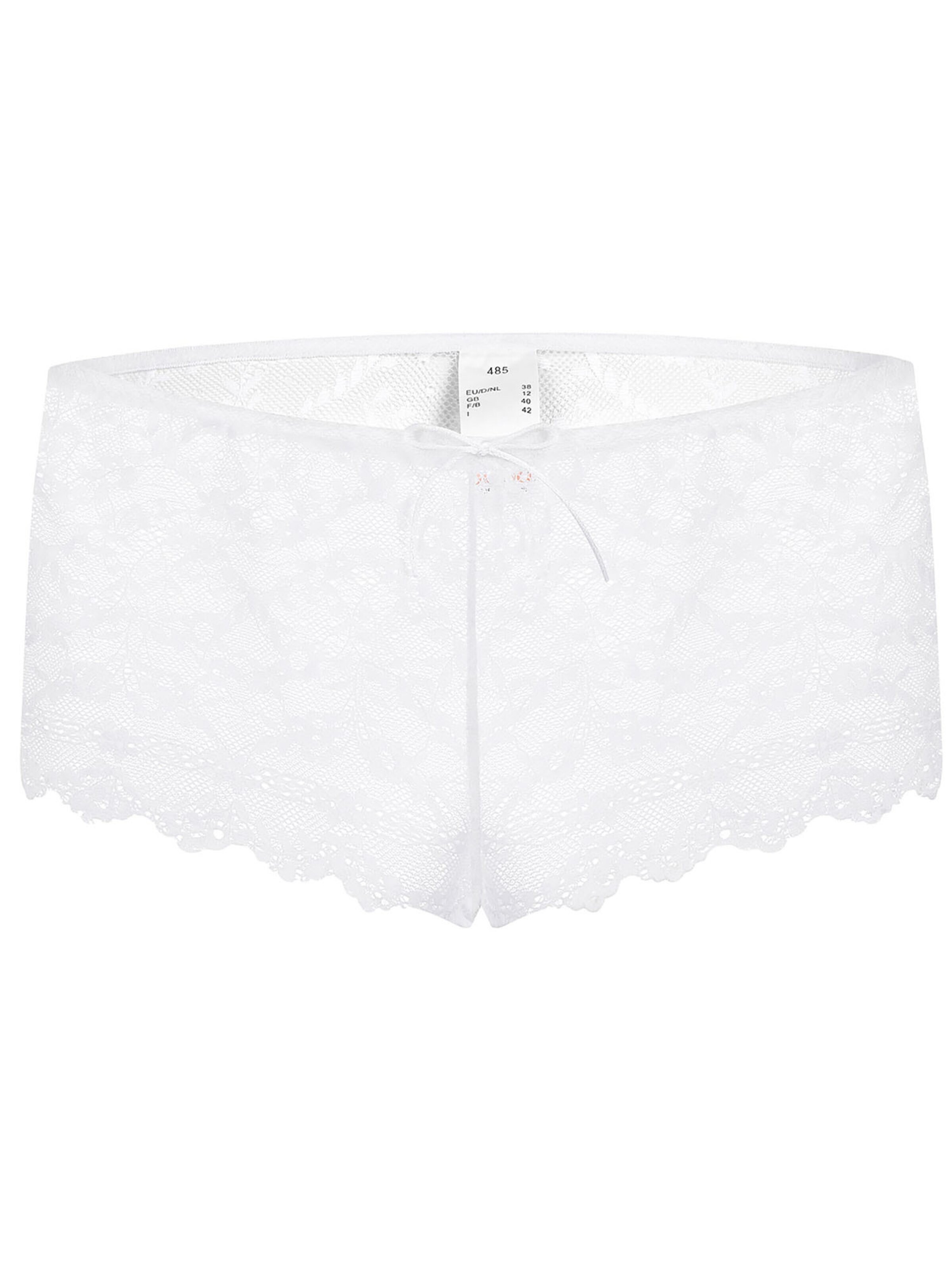 SUSA Boyshorts in White: front