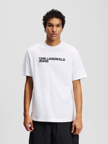KARL LAGERFELD JEANS Shirt in White: front