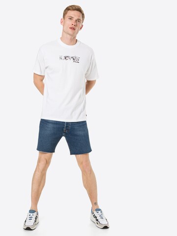 LEVI'S ® regular Jeans '501  93 Shorts' i blå