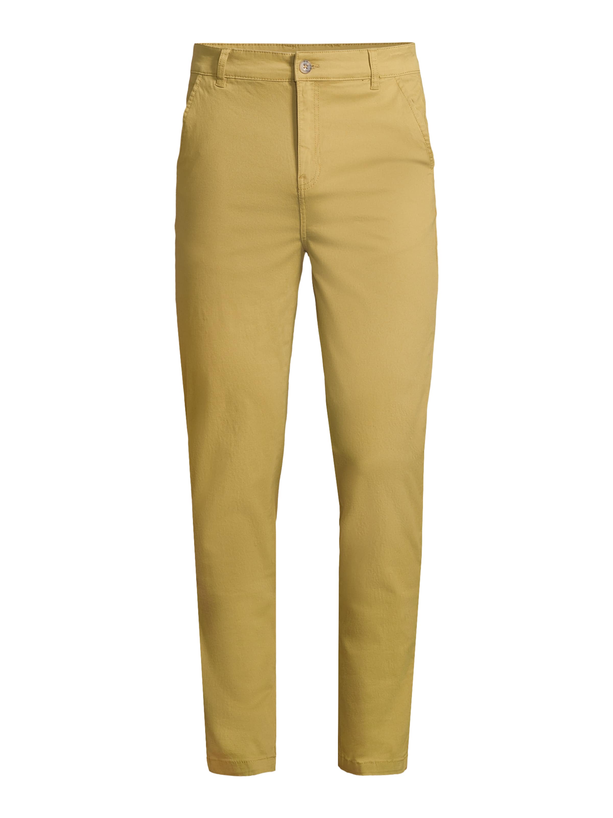 AÉROPOSTALE Слим Брюки-чинос в Желтый: спереди