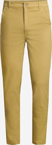 Pantalon chino AÉROPOSTALE en jaune : devant