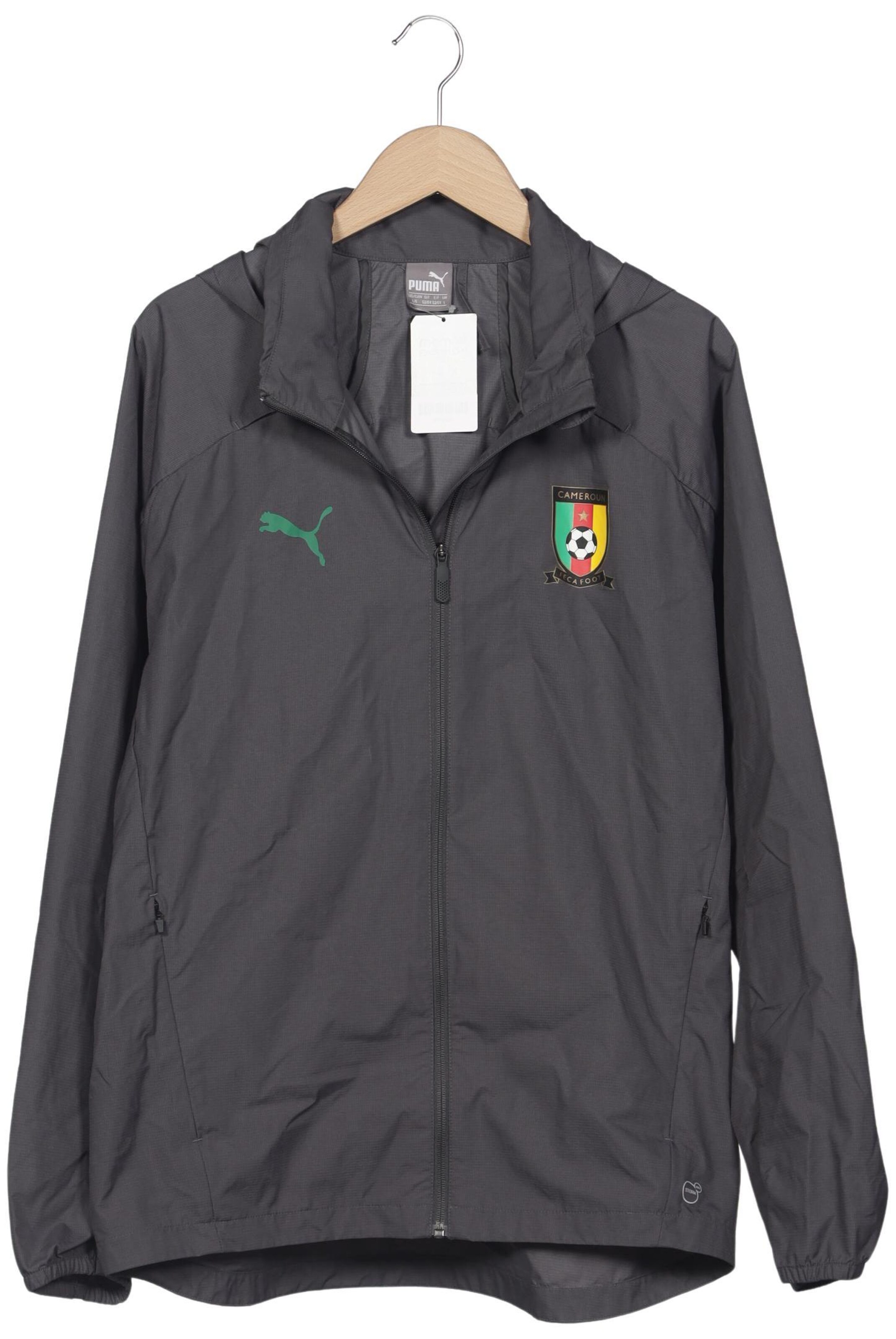 PUMA Jacket & Coat in L-XL in Grey: front