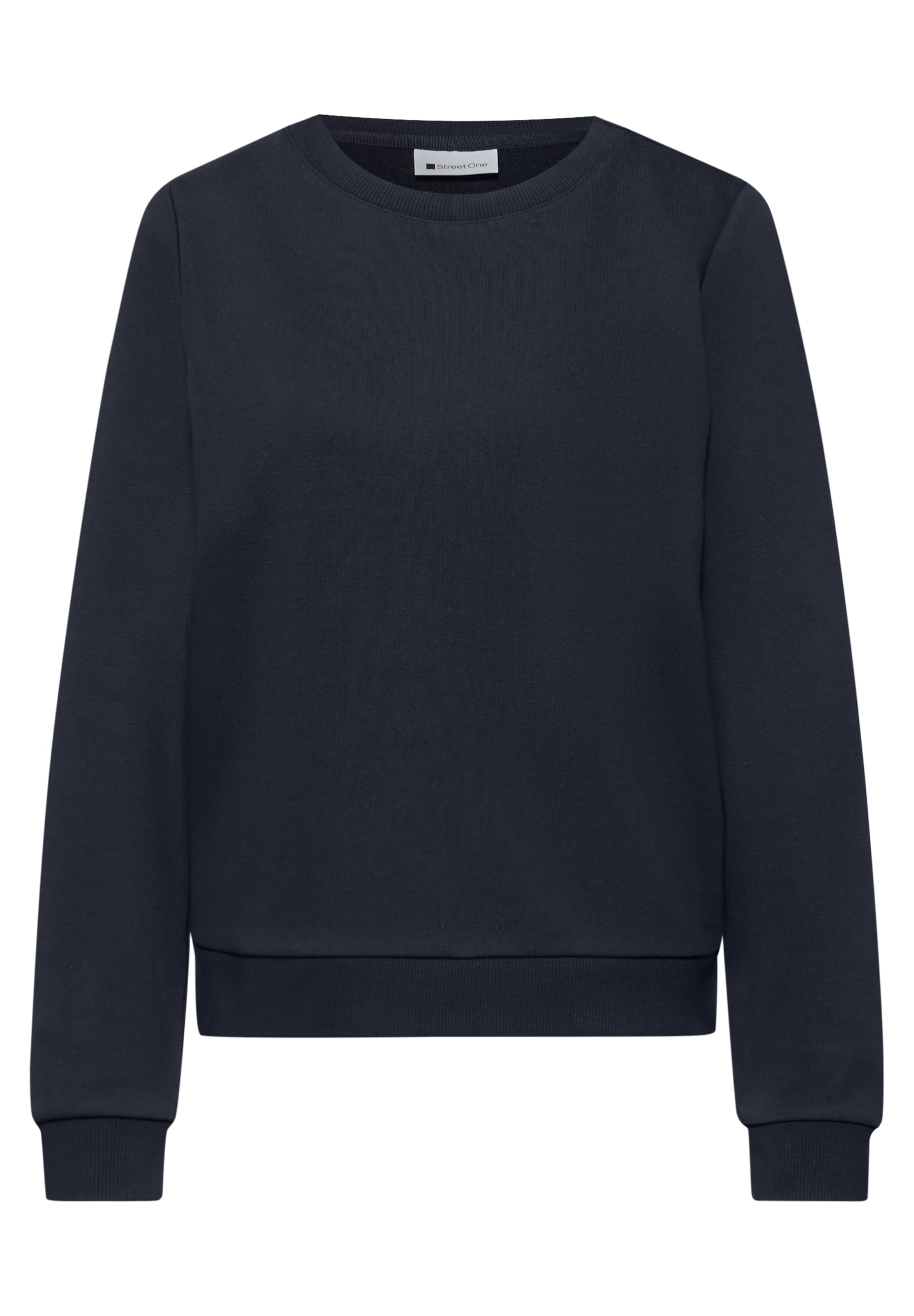 STREET ONE Sweatshirt in Blue: front