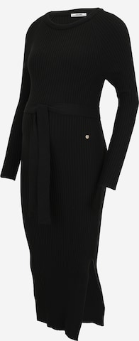 LOVE2WAITPletena haljina - crna boja: prednji dio