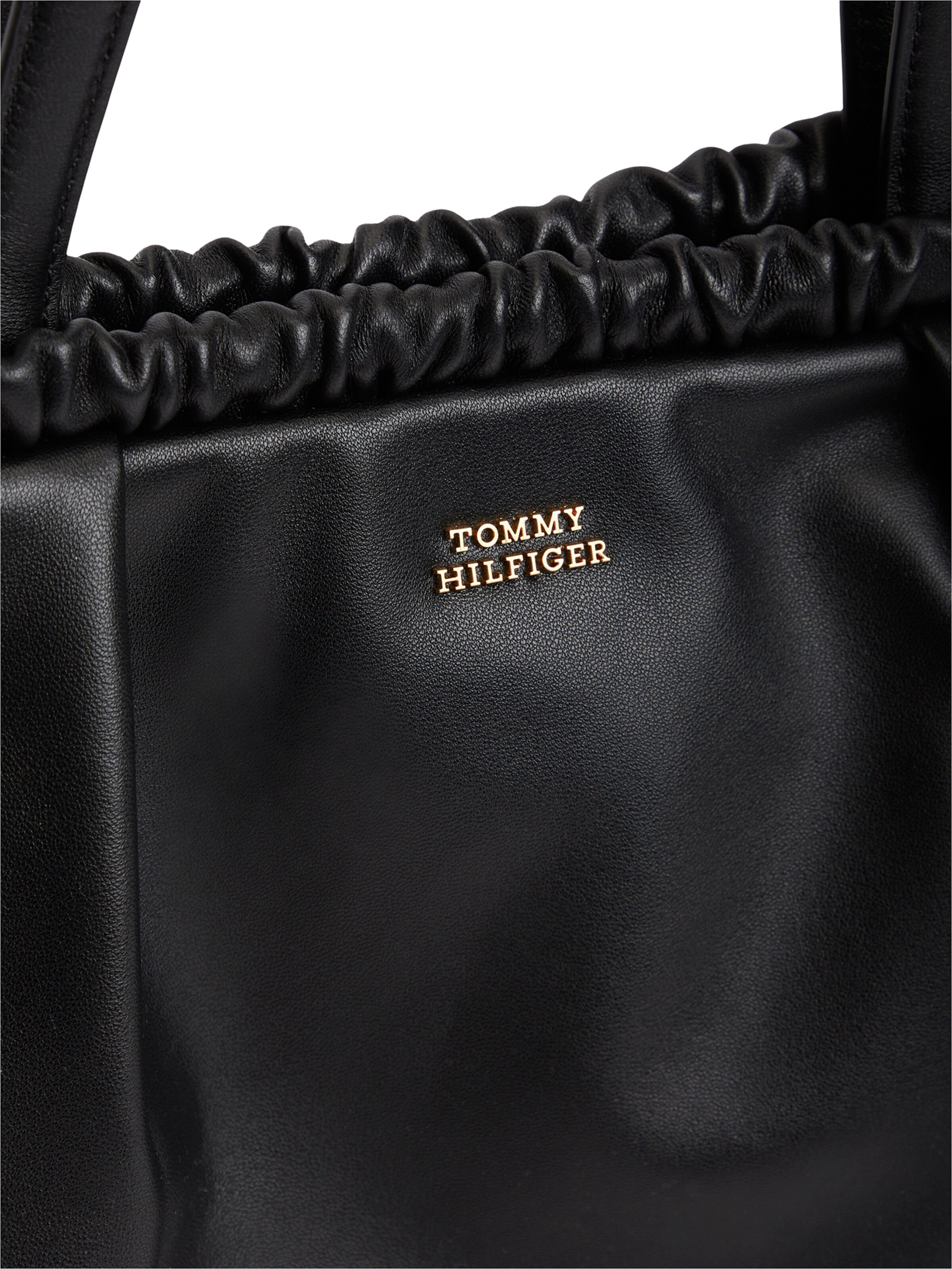 TOMMY HILFIGER Μεγάλη τσάντα σε μαύρο