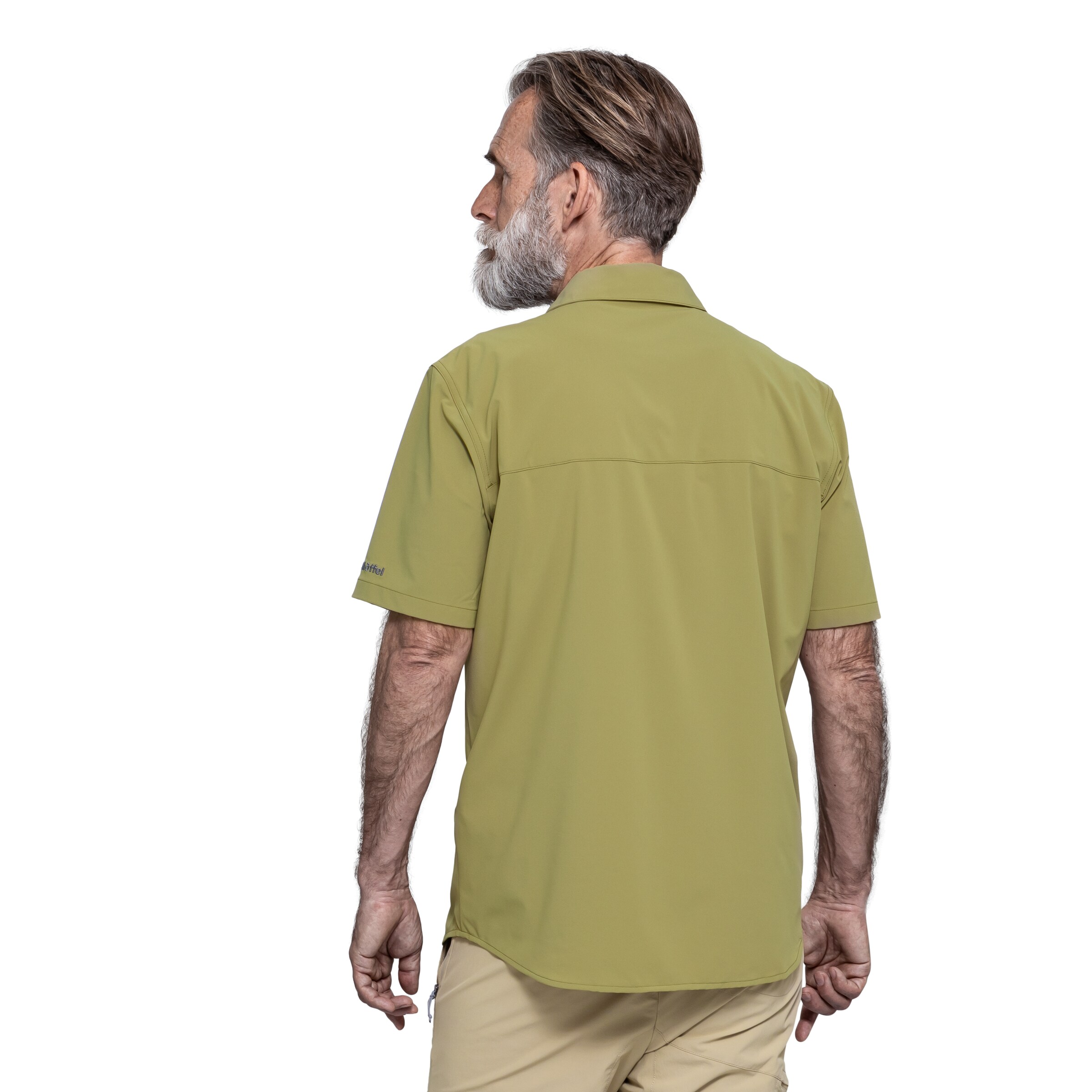 Schöffel Regular fit Athletic button up shirt 'Dooser' in Green