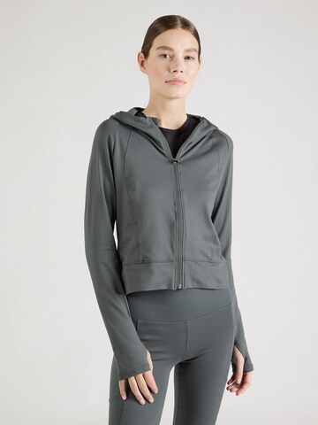 Marika - Sudadera con cremallera deportiva 'DANIELLE' en gris: frente