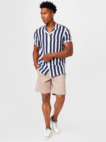 River Island - Regular Calças chino em bege