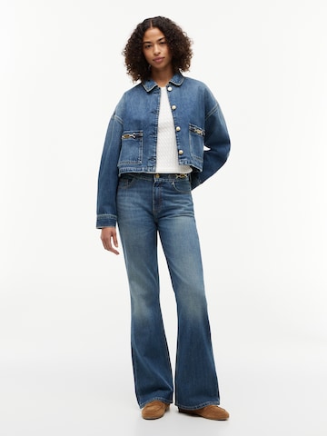 TOMMY HILFIGER - Casaco meia-estação em azul
