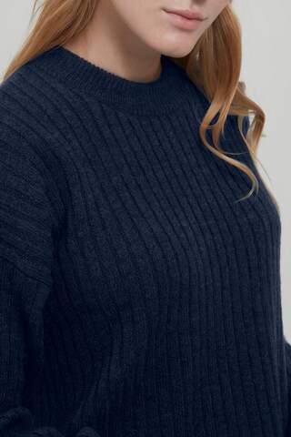b.young Strickpullover "NASIKA" in Blau