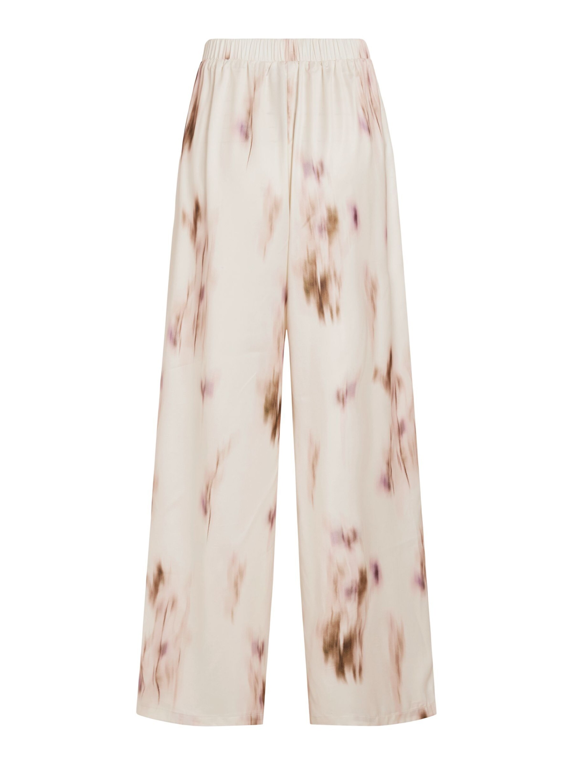 VILA Regular Broek 'Allium' in Wit