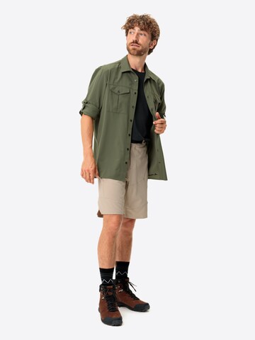 VAUDE Regular fit Functioneel overhemd 'Rosemoor' in Groen