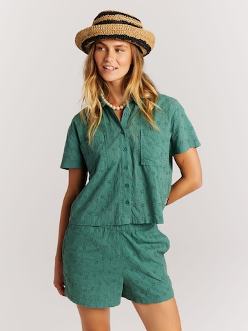 PROTEST Shirt 'PRTLymea' in Green