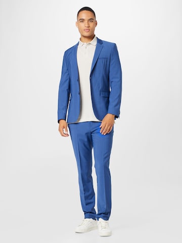 HUGO Red Slimfit Anzug 'Arti Hesten 232X' in Blau
