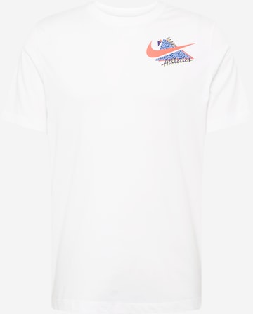 NIKE Funktionsshirt in Weiß: predná strana