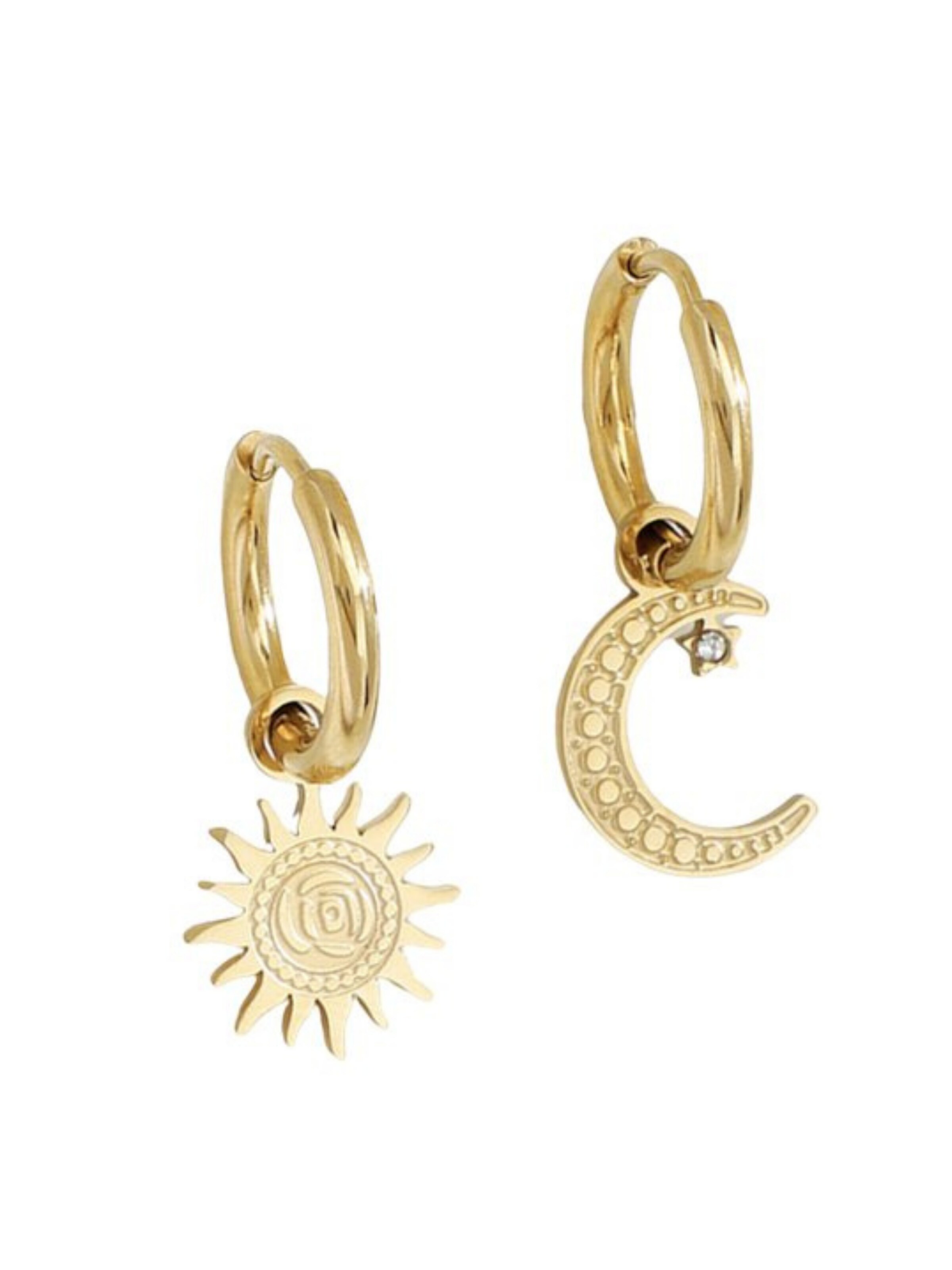 ASTRADAVI Earrings in Gold: front