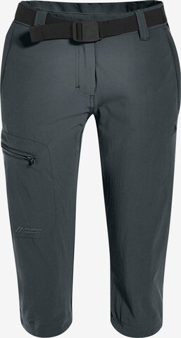 Maier Sports Slimfit Caprihose 'Inara' in Grau: predná strana