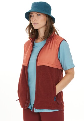 Whistler Sportbodywarmer 'Oak' in Rood: voorkant