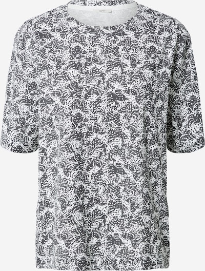 ESPRIT Koszulka 'Add' w kolorze ciemnoszary / offwhitem, Podgląd produktu