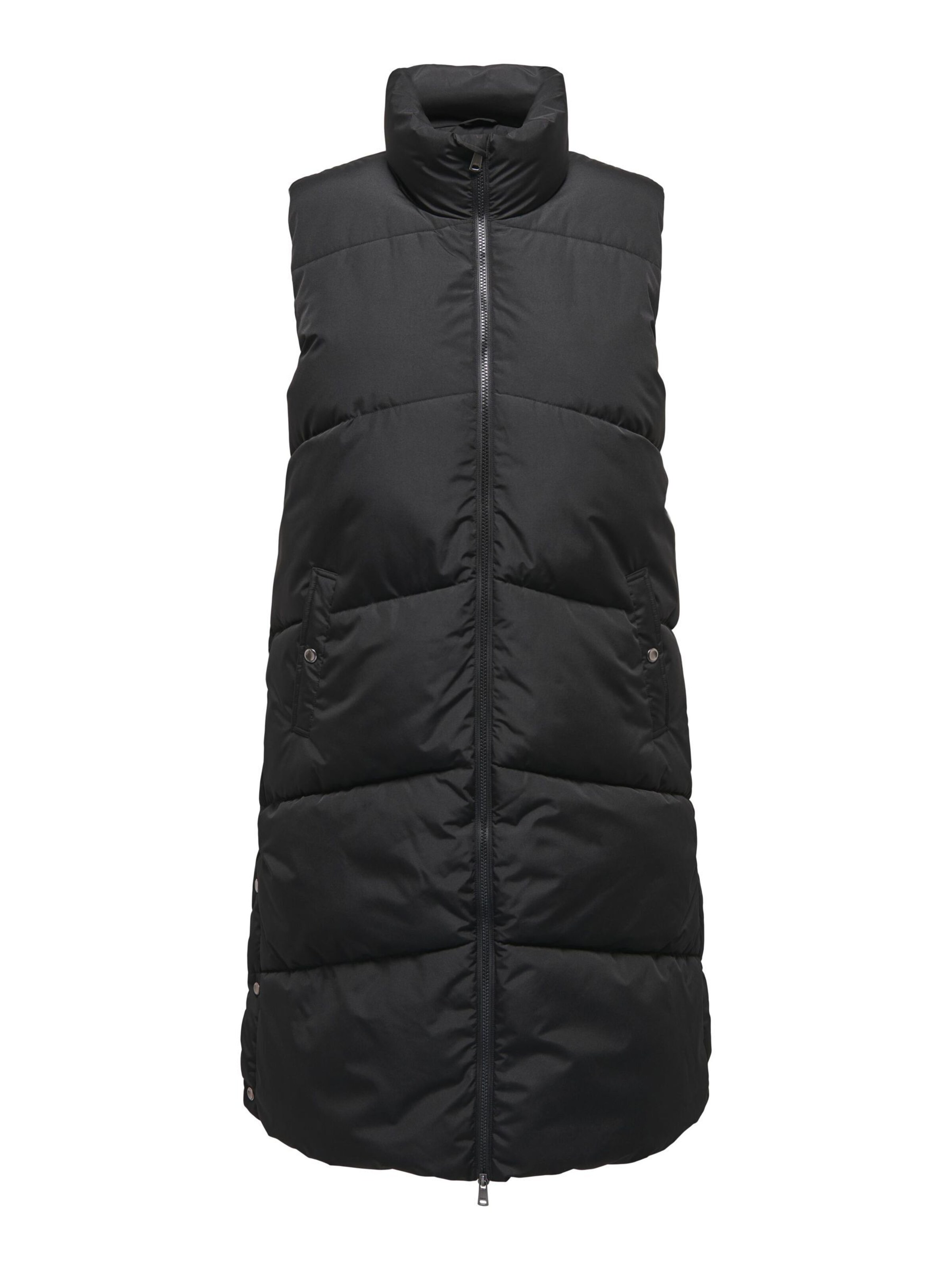 ONLY Carmakoma - Chaleco en negro: frente