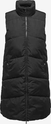 Gilet ONLY Carmakoma en noir : devant