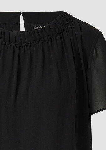 Chemisier s.Oliver en noir