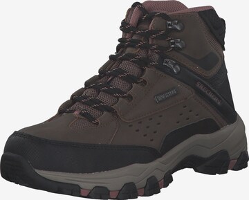 Boots SKECHERS en marron : devant