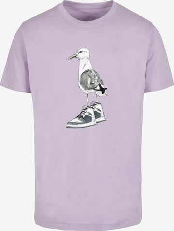 Mister Tee Shirt in Purple: front