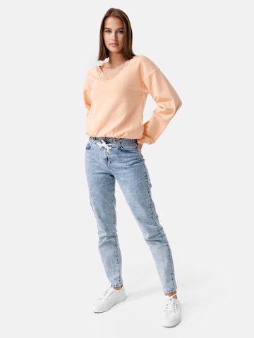 Orsay Sweatshirt in Oranje