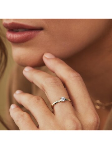 Isabel Bernard Ring in Gold: Vorderseite