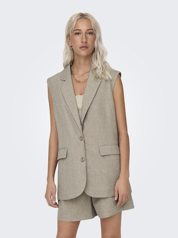 ONLY Suit Vest 'LINDA' in Grey