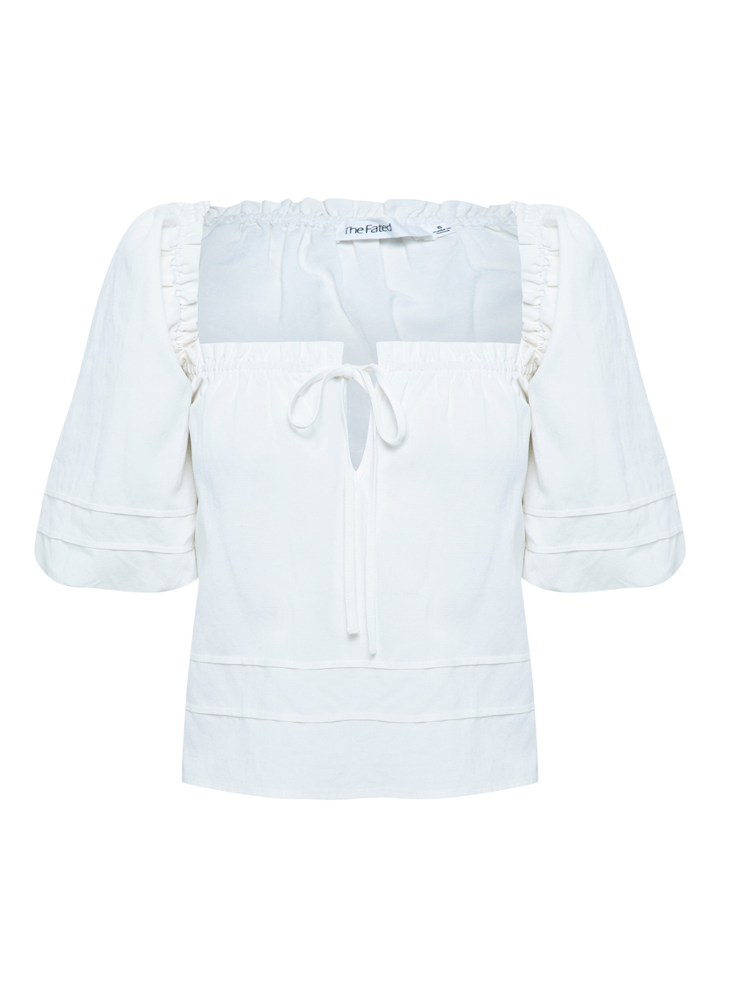 The Fated Blouse 'JOZIE' in White: front