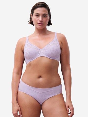 Chantelle Classic Bra 'Easy Feel Norah' in Purple
