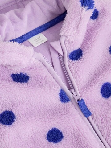 Next Fleece Jacket in Purple