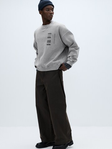 Pull&Bear Tréning póló - szürke