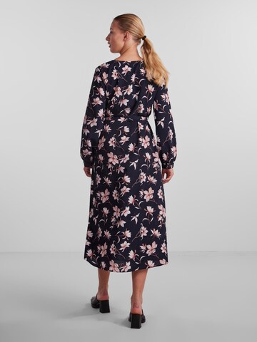 PIECES Kleid 'LILIANA' in Blau
